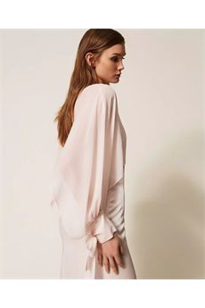 Blusa da donna di colore Sabbia Rosa Twinset | 261TP279100570