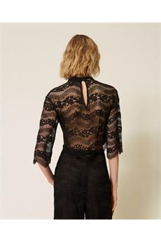 Blusa da donna di colore nero Twinset | 261TP290000006