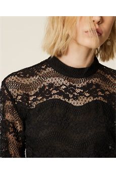 Blusa da donna di colore nero Twinset | 261TP290000006