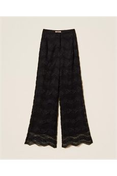 Pantaloni da donna di colore nero Twinset | 261TP290100006