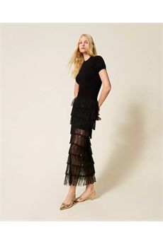 Abito da donna di colore nero Twinset | 261TP316300006