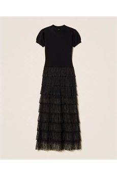 Abito da donna di colore nero Twinset | 261TP316300006