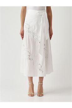 Gonna da donna di colore bianco Twinset | 261TT203000001