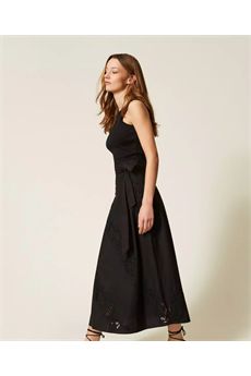 Gonna da donna di colore nero Twinset | 261TT203000006