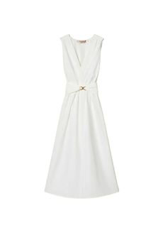 Abito da donna di colore bianco Twinset | 261TT216100001