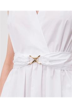 Abito da donna di colore bianco Twinset | 261TT216100001