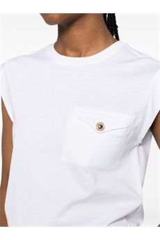 Top da donna di colore bianco Twinset | 261TT220000001