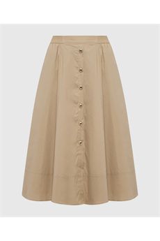 Gonna da donna di colore beige Twinset | 261TT223512145