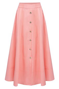 Gonna da donna di colore salmone Twinset | 261TT223513448