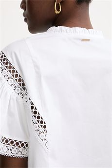 Blusa da donna di colore bianco Twinset | 261TT225100001