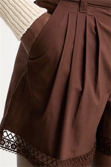 Shorts da donna di colore marrone Twinset | 261TT225312110