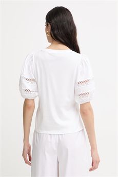 T-shirt da donna di colore bianco Twinset | 261TT226000001