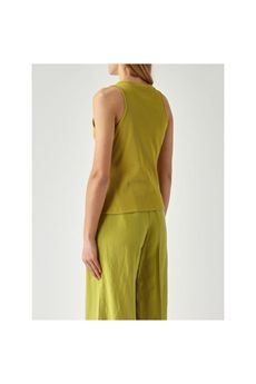 Top da donna di colore verde Twinset | 261TT228012117