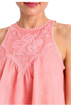 Top da donna di colore salmone Twinset | 261TT229213448