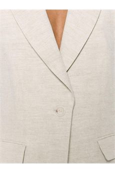 Gilet da donna di colore Natural Bright Linen Twinset | 261TT252213499