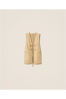 Gilet da donna di colore Golden Beige Twinset | 261TT253213506