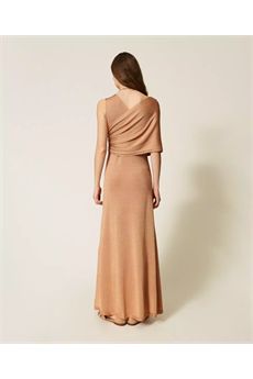 Abito da donna Pearl Rose Scuro Lurex Twinset | 261TT301013573