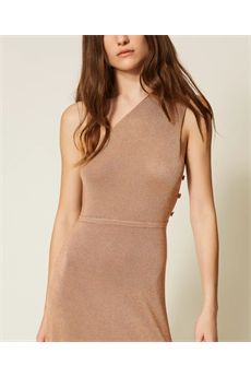 Abito da donna Pearl Rose Scuro Lurex Twinset | 261TT301013573