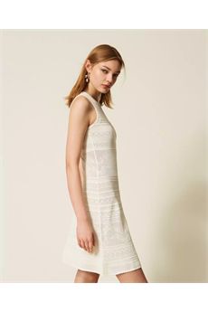 Abito da donna di colore bianco Twinset | 261TT329100059