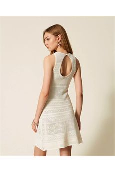 Abito da donna di colore bianco Twinset | 261TT329100059