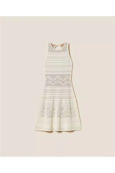 Abito da donna di colore bianco Twinset | 261TT329100059