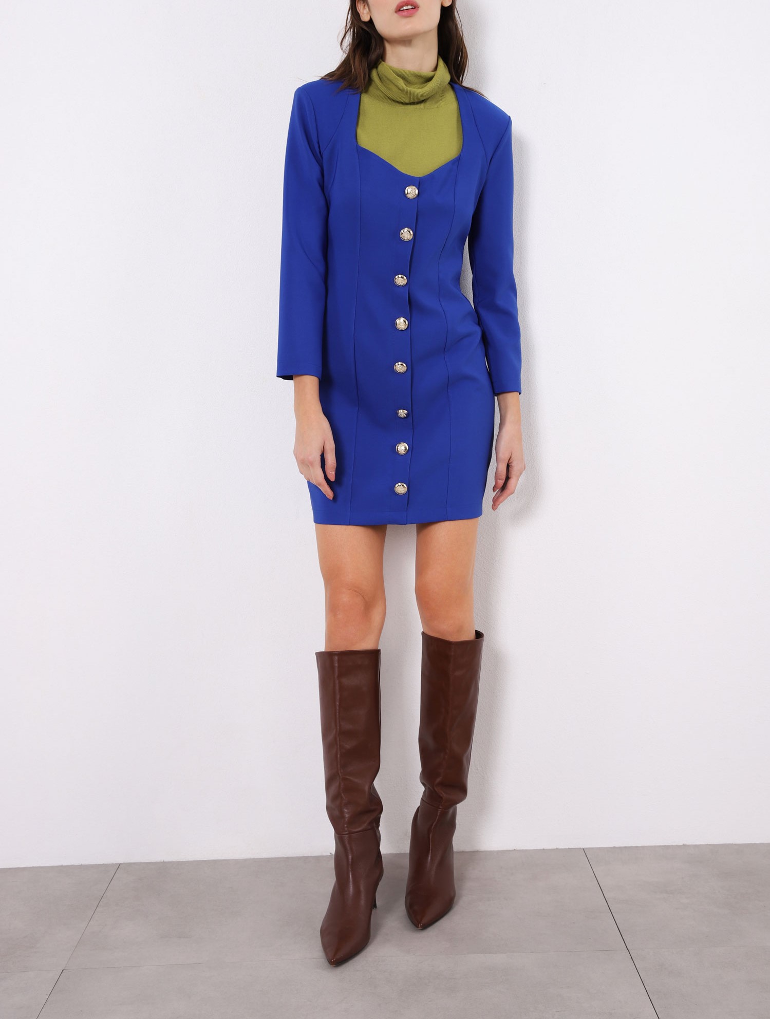 IMPERIAL Imperial abito rosa/verde donna AB9KDPG2325 AB9KDPG | Gruppo  Shopping