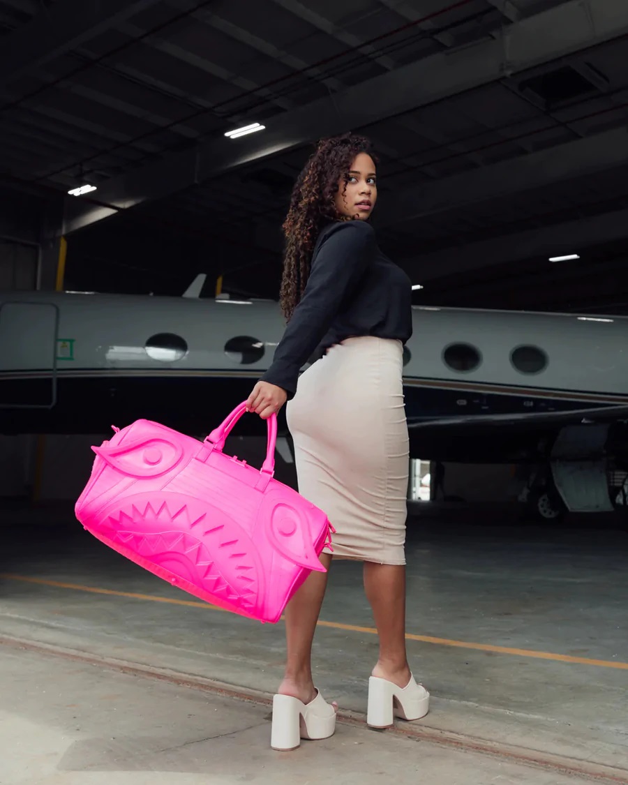 BORSA SPRAYGROUND INSANEASYLUM PINK DUFFLE FUCSIA SPRAYGROUND Bla