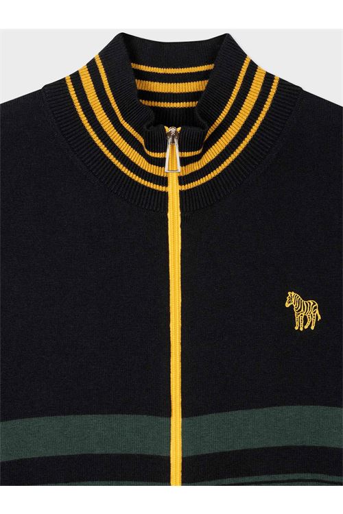 Cardigan zebrato con zip PAUL SMITH | Maglia | M2R-550XE-J2167937