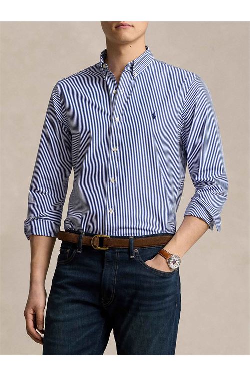 Camicia in popeline stretch Slim-Fit RALPH LAUREN | Camicia | 710928254008