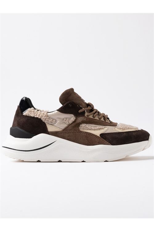 SNEAKERS D.A.T.E. | Sneakers | FUGA NATURALCHOCOLATE