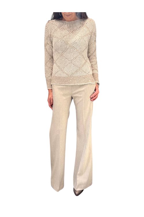 rombi paillettes barchetta D.EXTERIOR | Maglia | 612817