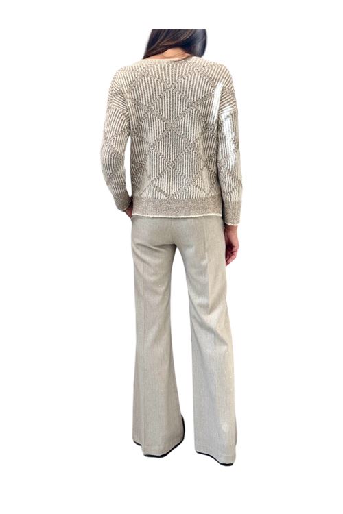 rombi paillettes barchetta D.EXTERIOR | Maglia | 612817