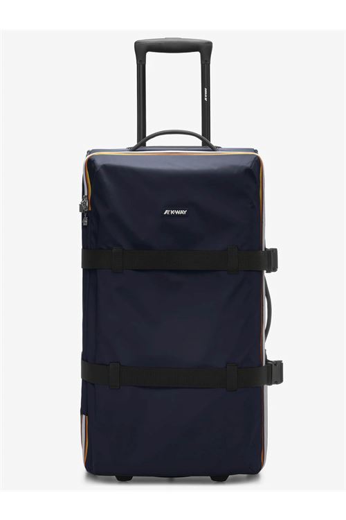 Borsa da Viaggio Trolley Unisex Nera blu con Base Rinforzata K-WAY | Trolley | BLOSSAC MY04