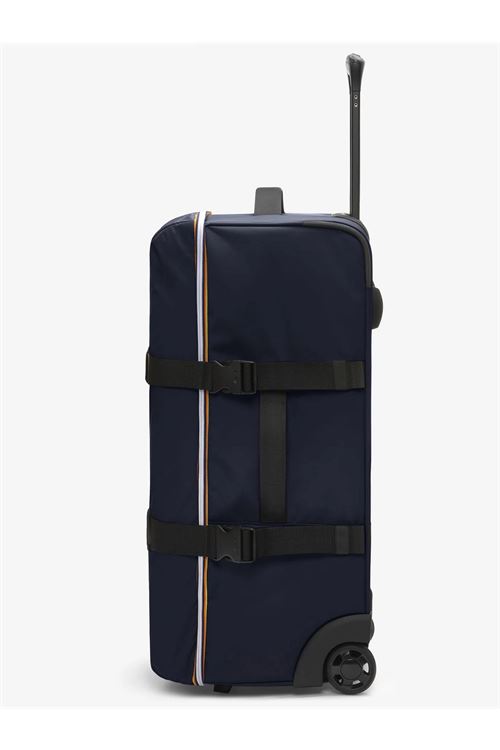 Borsa da Viaggio Trolley Unisex Nera blu con Base Rinforzata K-WAY | Trolley | BLOSSAC MY04