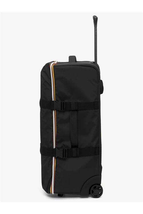 Borsa da Viaggio Trolley Unisex Nera con Base Rinforzata K-WAY | Trolley | BLOSSAC MY05