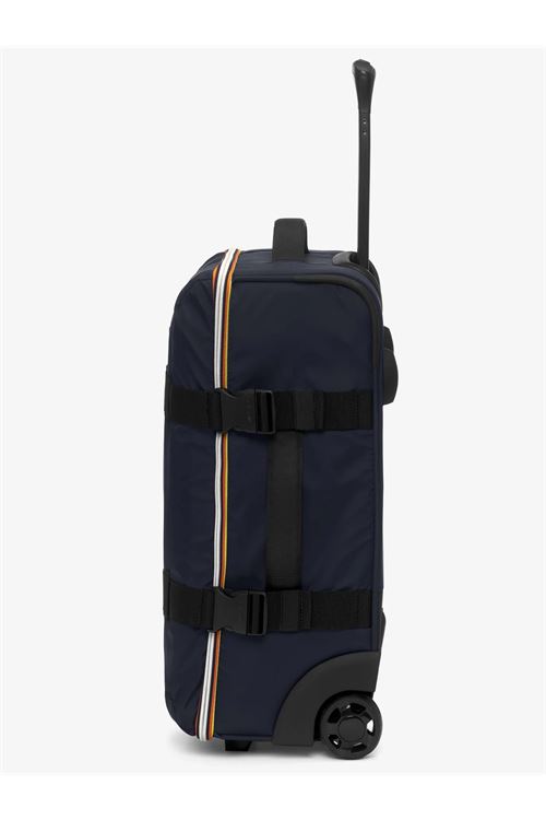 Trolley Cabina Unisex Blu Profondo con Tasche Organizzative K-WAY | Trolley | BLOSSAC SY04