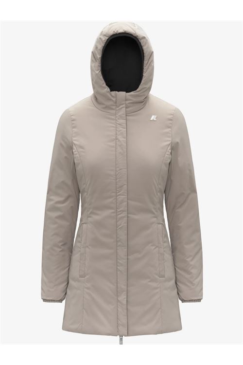 GIUBBOTTO K-WAY | Giubbotto | DENISE ST WARM DOUBLEBC9 BLACK PURE-BEIGE CASHMERE