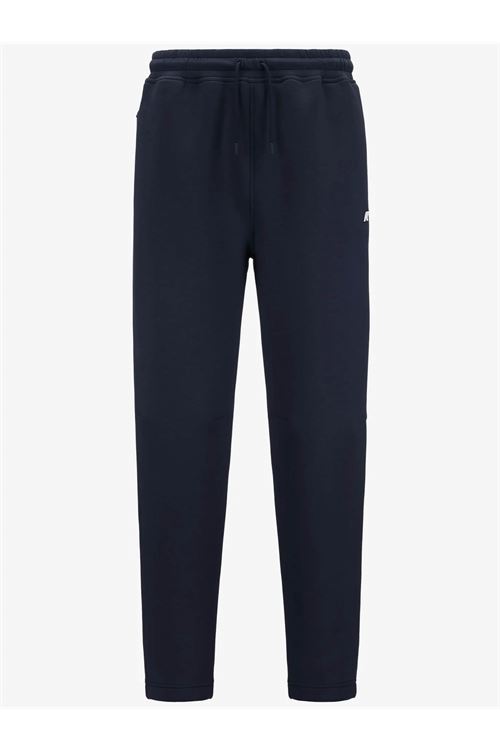 Pantaloni Sportivi Uomo Blu con Vita Elasticizzata e Polsini Ribbati K-WAY | Pantalone | MICKA SPACERK89