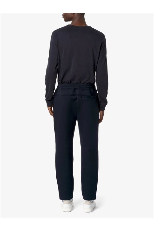 Pantaloni Sportivi Uomo Blu con Vita Elasticizzata e Polsini Ribbati K-WAY | Pantalone | MICKA SPACERK89