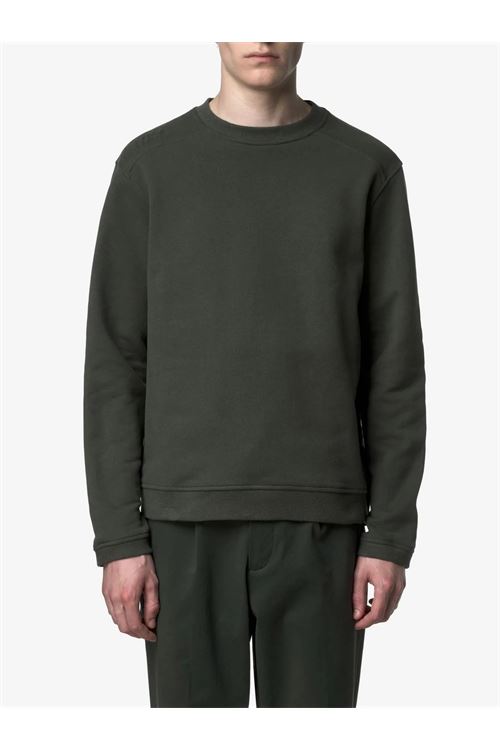 PERRUEL COTTON CASHMEREGREEN BLACKISH K-WAY | Maglia | PERRUEL COTTON CASHMEREWMR