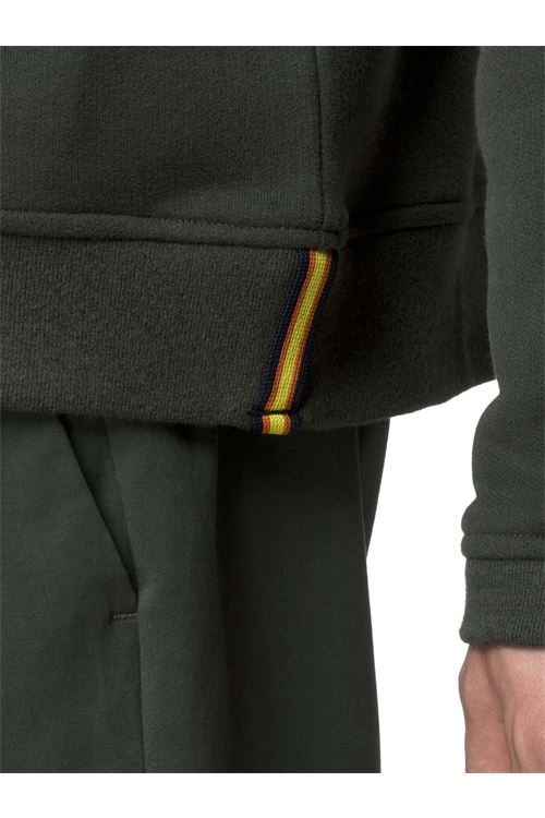 PERRUEL COTTON CASHMEREGREEN BLACKISH K-WAY | Maglia | PERRUEL COTTON CASHMEREWMR