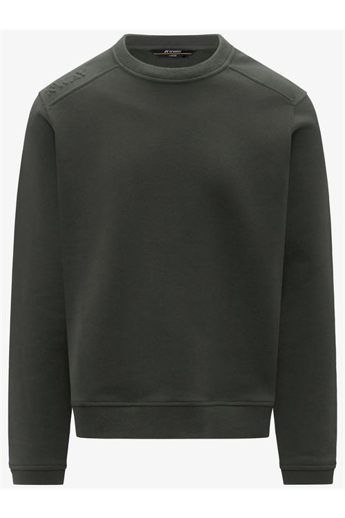 PERRUEL COTTON CASHMEREGREEN BLACKISH K-WAY | Maglia | PERRUEL COTTON CASHMEREWMR