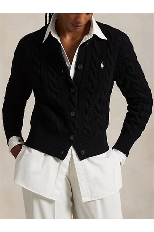 CARDIGAN RALPH LAUREN | Cardigan | 211972100400POLO BLACK