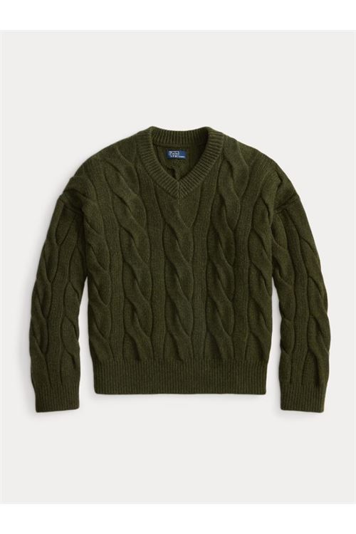 PULLOVER RALPH LAUREN | Pullover | 211972127002OLIVE MARL
