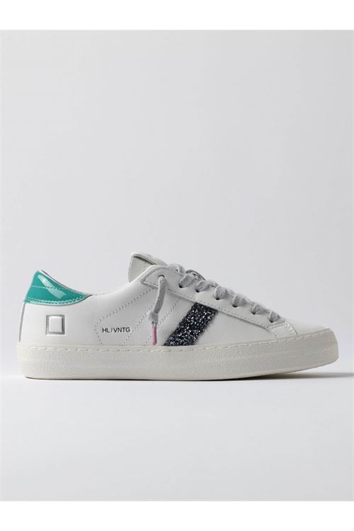 HILL LOW VINTAGE CALF WHITE-WATER D.A.T.E. | Sneakers | HILL LOW VINTAGE CALFWHITE/WATER