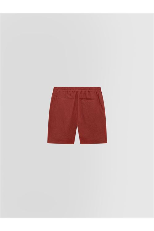 BERMUDA IN TELA DI LINO ALPHA STUDIO | Bermuda | AU-5373Q1011