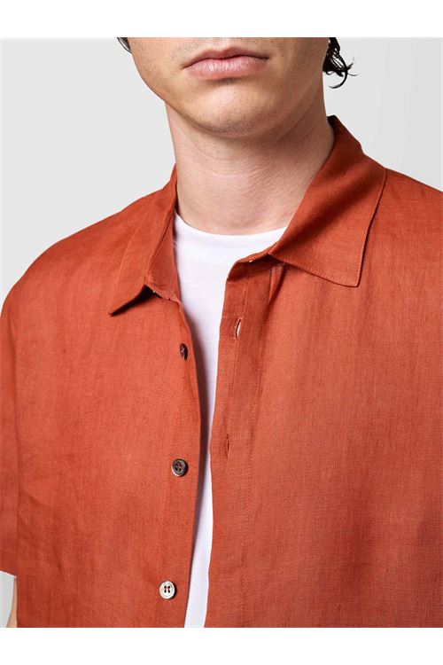 CAMICIA IN LINO ALPHA STUDIO | Camicia | AU-5375L1011