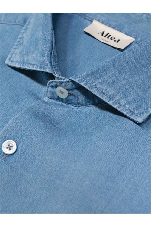 Camicia in Lyocell indaco ALTEA | Camicia | 265405012