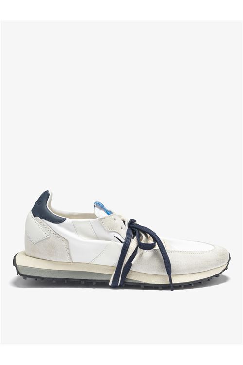 Ghoud Rush Essential Bianco Blu GHOUD | Sneakers | RCLM-ES03WHT-BLUE