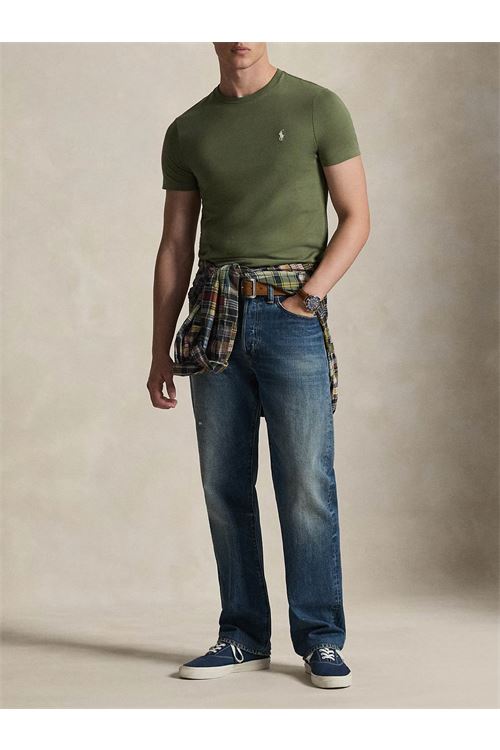 Maglietta in jersey Custom Slim-Fit RALPH LAUREN | T-shirt | 710671438522